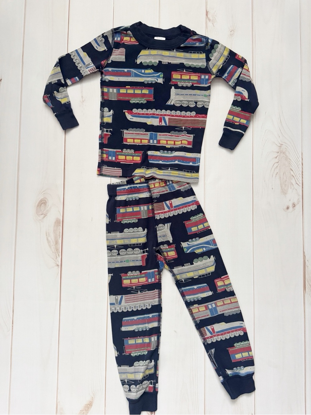 Hanna Andersson Train Pajamas